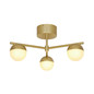 Preview: Nordlux 2512096035 CONTINA G9 Deckenleuchte Dimmbar Messing