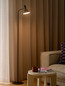 Preview: Nordlux 2512244003 MATIS E27 Stehlampe Schwarz 160 cm