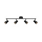 Preview: Nordlux 2512380103 Boston 4-rail GU10 Deckenleuchte Dimmbar Schwarz