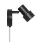 Preview: Nordlux 2512391003 Boston spot GU10 Wandleuchte Schwarz