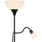 Preview: Nordlux 2512554003 LAURIA E27 Stehlampe Schwarz 178 cm