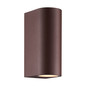 Preview: Nordlux 2518021009 Dion Double GU10 Wandleuchte Dimmbar Rost IP44