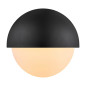 Preview: Nordlux 2518401003 SCOR Round E14 Wandleuchte Dimmbar Schwarz IP44