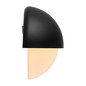 Preview: Nordlux 2518401003 SCOR Round E14 Wandleuchte Dimmbar Schwarz IP44