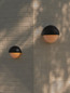 Preview: Nordlux 2518401003 SCOR Round E14 Wandleuchte Dimmbar Schwarz IP44