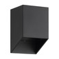 Preview: Nordlux 2518451003 NICO Square 12 GU10 Wandleuchte Dimmbar Schwarz IP54