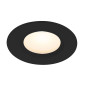 Preview: Nordlux Tiaki LED Einbauleuchte Downlight dimmbar IP65 Schwarz 49570103