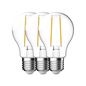Preview: Nordlux 3er-Set LED Lampe Filament E27 4.6W 4000K neutralweiss Klar 5181010323