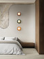 Preview: Nova Luce Wandleuchte Orbique G9 Karamell Opal Glas Keramik Ø16cm 9009216