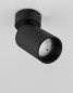 Preview: Nova Luce TOD Deckenleuchte GU10 Schwarz 13x5,7cm dimmbar 9011312
