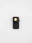 Preview: Nova Luce Wandleuchte Cosmina schwenkbar GU10 Schwarz Aluminium Ø11cm 9011338