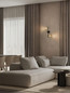 Preview: Nova Luce Wandleuchte Conico 2-flammig 2xGU10 Gold Schwarz Aluminium 34x19,5cm 9011428