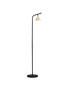 Preview: Nova Luce Stehleuchte Conico schwenkbar GU10 Gold Schwarz Aluminium 135cm 9011436