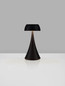 Preview: Nova Luce LED Akku-Tischleuchte Ycro dimmbar 2W warmweiss 3000K USB IP54 Anthrazit Aluminium Ø8cm 9030138