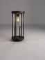 Preview: Nova Luce Wegeleuchte Elysium E27 IP65 salzwasserfest Schwarz Aluminium 35cm 9030152