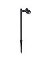 Preview: Nova Luce Wegeleuchte Spy schwenkbar GU10 IP65 salzwasserfest Schwarz Aluminium 50cm 9030156