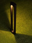 Preview: Nova Luce LED Sockelleuchte Dira 6W warmweiss 3000K IP65 salzwasserfest Schwarz Aluminium 65cm 9030160