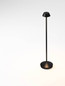 Preview: Nova Luce LED Wegeleuchte Arion 4W warmweiss 3000K IP65 Schwarz Aluminium 50cm 9030558