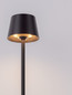 Preview: Nova Luce LED Akku-Tischleuchte Deck dimmbar 2W warmweiss 3000K USB IP54 Anthrazit Aluminium Ø8,5cm 9030561