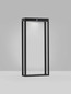 Preview: Nova Luce LED Solar-Wegeleuchte Berni 2W warmweiss 3000K Bewegungsmelder IP65 Schwarz Aluminium 50cm 9030566
