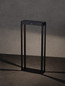 Preview: Nova Luce LED Solar-Wegeleuchte Berni 2W warmweiss 3000K Bewegungsmelder IP65 Schwarz Aluminium 50cm 9030566