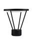 Preview: Nova Luce LED Sockelleuchte Virtus 16W warmweiss 3000K IP65 Schwarz Aluminium 33cm 9030572