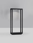 Preview: Nova Luce LED Wegeleuchte Cosmic 8W warmweiss 3000K IP65 Schwarz Aluminium 50cm 9030590