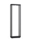 Preview: Nova Luce LED Wegeleuchte Cosmic 8W warmweiss 3000K IP65 Schwarz Aluminium 75cm 9030591