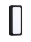 Preview: Nova Luce LED Außen-Wandleuchte Appia 5W warmweiss 3000K IP54 Schwarz Aluminium 20x8,5cm 9030599