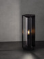 Preview: Nova Luce Wegeleuchte Pacific E27 IP65 Schwarz Aluminium 50cm 9030603
