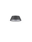 Preview: Nova Luce LED Akku-Leuchtenkopf Lumo dimmbar 2W warmweiss 3000K USB IP54 Dunkelgrau Aluminium Ø6cm 9030613