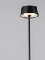 Preview: Nova Luce LED Akku-Stehleuchte Persea dimmbar 2W warmweiss 3000K USB IP54 salzwasserfest Schwarz Aluminium 115cm 9030625