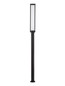 Preview: Nova Luce LED Wegeleuchte Solstice 16W warmweiss 3000K IP65 Schwarz Aluminium 222cm 9030626