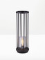 Preview: Nova Luce Wegeleuchte Elysium E27 IP65 salzwasserfest Schwarz Aluminium 50cm 9030629