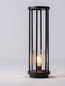 Preview: Nova Luce Wegeleuchte Elysium E27 IP65 salzwasserfest Schwarz Aluminium 50cm 9030629