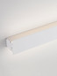 Preview: Nova Luce LED Außen-Wandleuchte Path 11W warmweiss 3000K IP65 salzwasserfest Weiß Aluminium 50x6cm 9030708