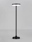Preview: Nova Luce LED Wegeleuchte Nawa 12W warmweiss 3000K IP65 salzwasserfest Schwarz Aluminium 60cm 9030721