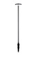 Preview: Nova Luce LED Wegeleuchte Nawa 12W warmweiss 3000K IP65 salzwasserfest Schwarz Aluminium 93cm 9030722