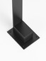 Preview: Nova Luce LED Wegeleuchte Vel 7W warmweiss 3000K IP65 salzwasserfest Schwarz Aluminium 60cm 9030723
