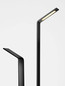 Preview: Nova Luce LED Wegeleuchte Vel 7W warmweiss 3000K IP65 salzwasserfest Schwarz Aluminium 60cm 9030723
