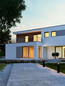 Preview: Nova Luce LED Wegeleuchte Soul 24W warmweiss 3000K IP65 Schwarz Aluminium 73cm 9030745