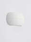 Preview: Nova Luce LED Außen-Wandleuchte Prato 10W warmweiss 3000K IP65 Weiß Aluminium 18x11cm 9030747