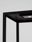 Preview: Nova Luce LED Sockelleuchte Prive 15W warmweiss 3000K IP65 Schwarz Aluminium 36cm 9030755