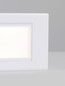 Preview: Nova Luce LED Wandeinbauleuchte Rudy 3W warmweiss 3000K IP65 Weiß Aluminium 12x8cm 9030759