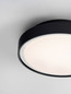 Preview: Nova Luce LED Außen-Deckenleuchte Sky 15W warmweiss 3000K IP65 salzwasserfest Schwarz Aluminium Ø30cm 9030823