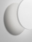 Preview: Nova Luce LED Außen-Wandleuchte Tower 8W warmweiss 3000K IP65 salzwasserfest Weiß Ø16,5cm 9030825
