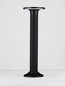 Preview: Nova Luce LED Wegeleuchte Tower 8W warmweiss 3000K IP65 salzwasserfest Schwarz 52cm 9030826