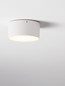Preview: Nova Luce LED Außen-Deckenleuchte Judi 10W warmweiss 3000K IP65 salzwasserfest Weiß Aluminium Ø12cm 9030834