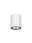 Preview: Nova Luce LED Außen-Deckenleuchte Lumina 6W warmweiss 3000K IP65 salzwasserfest Weiß Aluminium Ø6,5cm 9030843