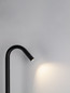 Preview: Nova Luce LED Wegeleuchte Gleam 5W warmweiss 3000K IP65 salzwasserfest Anthrazit Aluminium 60cm 9030846